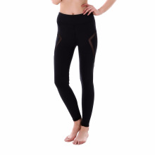 Canetas de yoga fitness preto barato da mulher premium